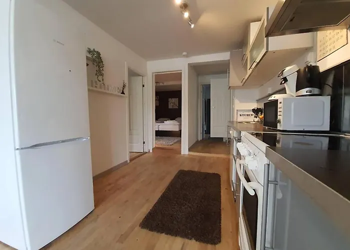 Nice & Cozy 4-rooms In Centrum Stavanger